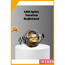 İn3dex Yarı Iletken Telefon Soğutucu Hızlı Serinleme Mobil Oyun Aksesuarı