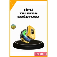 İn3dex Tec Çipli Telefon Soğutucu Hızlı Sessiz Soğutma Oyun Aksesuarı