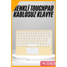 İn3dex Kablosuz Bluetooth Klavye Slim Ince Tasarım Android Ios Uyumlu