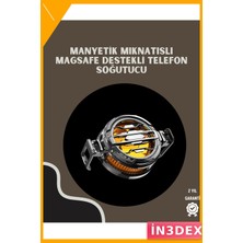 İn3dex Sessiz Kompakt Telefon Soğutucu Hızlı Soğutma Fanı