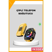 İn3dex Tec Yarı Iletken Telefon Soğutucu Hızlı Soğutma Mobil Oyun Aksesuarı
