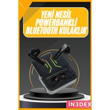 İn3dex Powerbank Şarj Kutusu Bluetooth Kulaklık Yüksek Ses