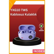 İn3dex Açık Kulak Bluetooth Kulaklık Klipsli Spor Tasarım 30 Saat Pil