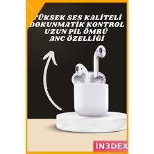 İn3dex Akıllı Saat ve Kablosuz Kulaklık Seti 2.09 Inç Hd IPS Bluetooth 5.0