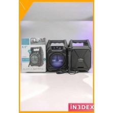 İn3dex 6.5 Inç Taşınabilir Bluetooth Hoparlör 15W 1200MAH Fm Radyo