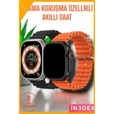 İn3dex Suya Toza Dayanıklı Akıllı Saat 45MM Bluetooth Bildirim