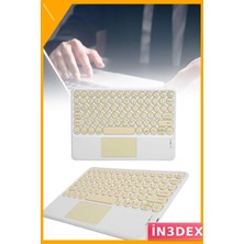 İn3dex Bluetooth Klavye Touchpad Slim Kablosuz Android Ios Uyumlu Q Klavye