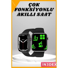 İn3dex 1.9 Inç Bluetooth 5.0 Akıllı Saat IP68 Su Geçirmez 380MAH