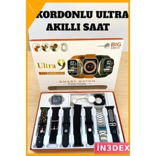 İn3dex 2.09 Inç Dokunmatik Ekranlı Akıllı Saat Android Ios Bluetooth Arama