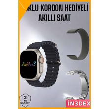 İn3dex Bluetooth Akıllı Saat Uyku Takibi Gps Nfc 500MAH Batarya