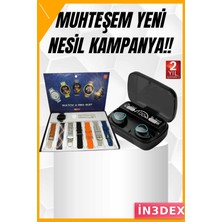 İn3dex 7 Kordonlu Akıllı Saat ve Bluetooth Kulaklık Anc Gürültü Önleme