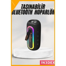 İn3dex Taşınabilir Bluetooth Hoparlör Çoklu Bağlantı Kablosuz Ses Sistemi