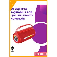İn3dex Taşınabilir Bluetooth Hoparlör 20W Rms Ipx6 Suya Dayanıklı