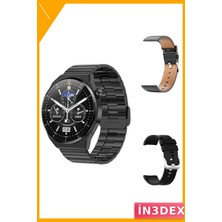 İn3dex Gps Uyumlu Akıllı Saat Uyku Takibi Spor Modları Suya Dayanıklı