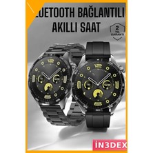 İn3dex Sesli Görüşmeli Akıllı Saat Nfc Uyku Sağlık Takibi