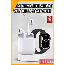 İn3dex Akıllı Saat ve Tws Bluetooth Kulaklık Seti Anc Amoled Ekran