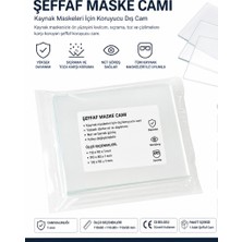 Tornado Şeffaf Kaynak Maske Camı | Dış Koruyucu Cam 11*8 / 20 Adet