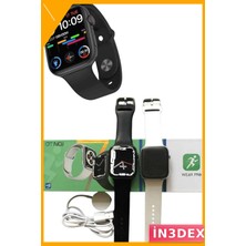 İn3dex Kablosuz Şarjlı Akıllı Saat Müzik Kontrol Sesli Yanıt Yüksek Çözünürlük