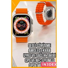İn3dex Akıllı Saat Nabız Kalori Uyku Takibi Nfc Özellikli