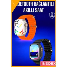 İn3dex Bluetooth Akıllı Saat Arama Cevaplama Nabız Uyku Takibi