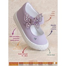 Çago Kids Ilk Adım Bebe Çocuk Ortopedik, Dikişli Yumuşak Hafif Tabanlı Ayakkabı