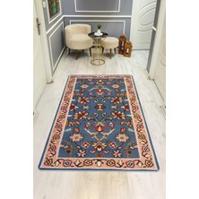NEWORA Vintage Desenli Dijital Baskı Kaymaz Taban Halı H0890