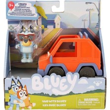 Trivogue BLUEY18926 Bluey 4x4 Araç ve Figür Set