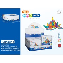 Uğurlu Bakkal CH1479-1 3.75CM Mini Magnetic Blok Metal Kutu 78 Pcs