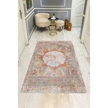 Dolce Mariee Vintage Desenli Dijital Baskı Kaymaz Taban Halı H0930