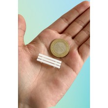 Aysluka 10 Adet 1/50 Ölçek Maket Bank, Minyatür Bank - Beyaz, Maket - Teraryum ve Minyatür Müze Için Bank