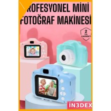 İn3dex Mini Dijital Fotoğraf Makinesi 1080P Hd Çocuk Kamerası