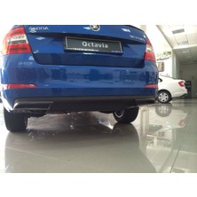 Skoda Oktavia Egsoz Çerçevesi 2 Parça