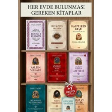Çelik Yayınevi 10 Kitap Gazali Seti Riyazussalihin-Kalplerin Keşfi-Kalbin Sırları-Öfke-Dilin Afetleri-Iki Şehvet-Nefs Terbiyesi-Gençlere Tavsiyeler-Dua ve Zikir