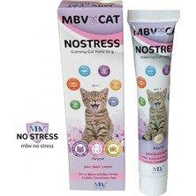 Mbv No-Stress Malt Pasta 50 gr (Kediler Için Stres, Korku ve Yolculuk Endişesi Giderici Macun)