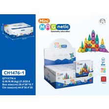 Uğurlu Bakkal CH1476-1 3.75CM Mini Magnetic Blok Metal Kutu 45 Pcs