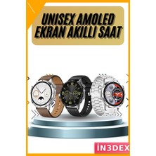 İn3dex Bluetooth Akıllı Saat 1.55 Inç Hd Ekran Sağlık ve Uyku Takibi