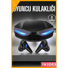 İn3dex Bluetooth Oyun Kulaklığı Rgb Işıklı Yüksek Ses Kalitesi