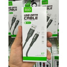 Rio Usb-A To Micro Şarj Kablasu 3.0A 18W Destekli Kaliteli Kablo