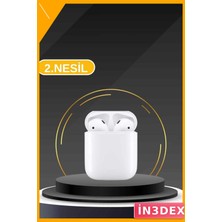 İn3dex Akıllı Saat ve Bluetooth Kulaklık Seti 5.0 Dokunmatik Sesli Görüşme