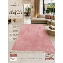 Peluş Halı 150X200 Yumuşak Doku Yeni Nesil Kaymaz Taban Halı