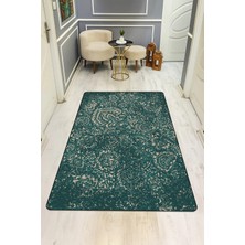 NEWORA Vintage Desenli Dijital Baskı Kaymaz Taban Halı H0959