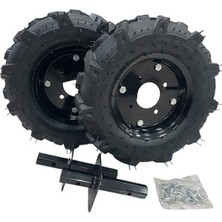 BLT Çapa Makinası Tekerlek Takımı Akslı 23MM 400X8