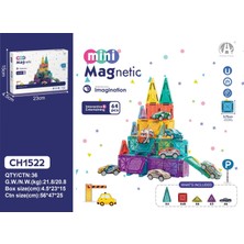 Uğurlu Bakkal CH1522 3.75CM Mini Magnetic Blok 64 Pcs