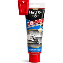 Hatfix Derz Dolgu – Hazır Kullanım, Su Geçirmez, Küf Önleyici, Fayans & Seramik Derz Yenileyici - 400gr