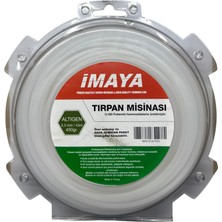 Imaya 3.3 mm 43 Metre Tırpan Misinası Dayanıklı Profesyonel Ot Çim Kesme Misinası Uzun Ömürlü Evrensel Uyum