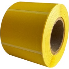 Zuidid Eczane Etiketi 60X40 mm Sarı Termal Etiket 1000 Li Sarım