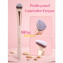 Silay Mağaza Silay Profesyonel Üçgen Kapatıcı Fırçası – Concealer Brush (Kayısı Rengi)