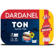 Dardanel Ayçiçek Yağlı Ton Balığı 6X75 gr