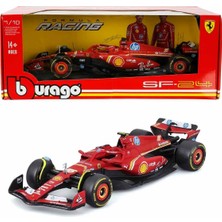 PopŞeker 1:18 Ferrari Sf-24 Formula 1 Yarış Arabası – Detaylı Metal Koleksiyon Modeli, 2024 Sezonu, Leclerc & Sainz