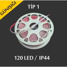 Erbay 220V 120 Ledli Şerit LED Günışığı 50 Metre